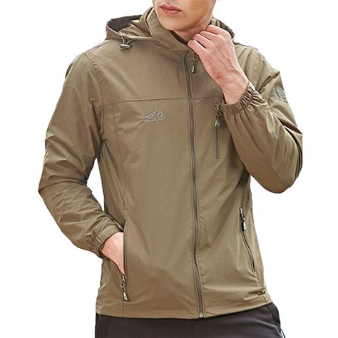 waterproof light jacket men's.